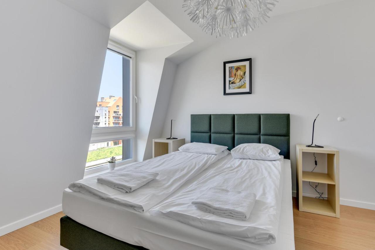 Grano Flats Gdansk - Riverfront Apartment מראה חיצוני תמונה